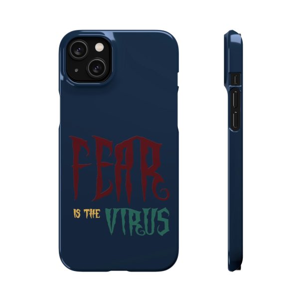 Snap Cases Fear Is The Virus LOGO1 (Dark Blue BG) - Image 62