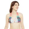 Strappy Bikini Set (AOP) Fear Is The Virus LOGO 3 - Image 7
