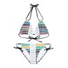 Strappy Bikini Set (AOP) Fear Is The Virus LOGO 3 - Image 19