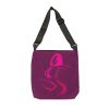 Adjustable Tote Bag (AOP) - Women Are Not Costumes (Purple BG) - Image 2