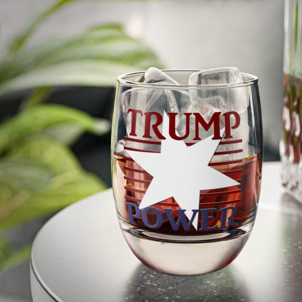 Whiskey Glass - TRUMP POWER