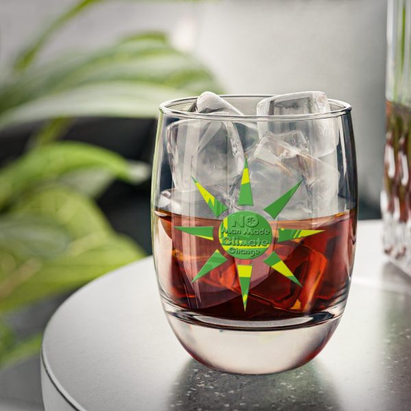 Whiskey Glass - No Man Made Climate Change