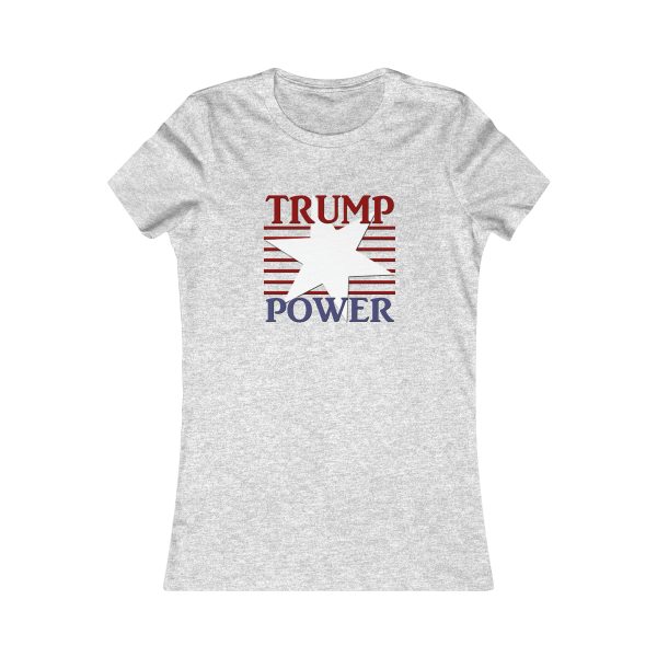 Women's Favorite Tee - TRUMP POWER - Image 15