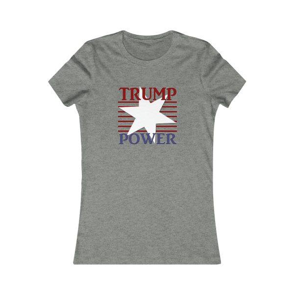Women's Favorite Tee - TRUMP POWER - Image 7