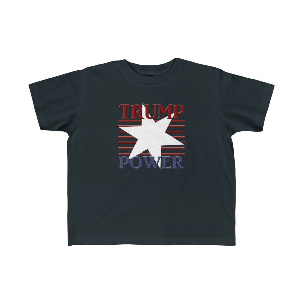 Kid's Fine Jersey Tee - TRUMP POWER - Image 11