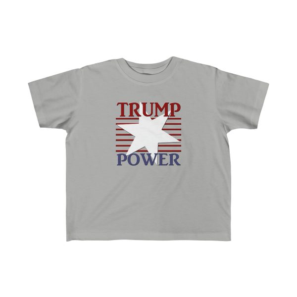 Kid's Fine Jersey Tee - TRUMP POWER - Image 5