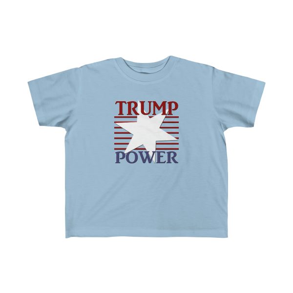 Kid's Fine Jersey Tee - TRUMP POWER - Image 7