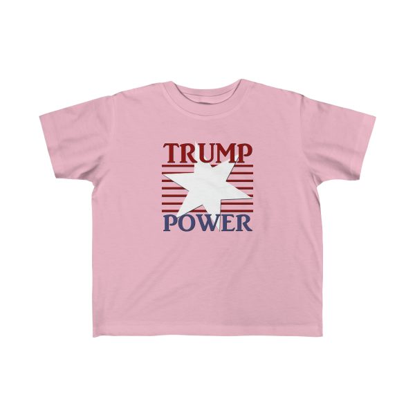 Kid's Fine Jersey Tee - TRUMP POWER - Image 13