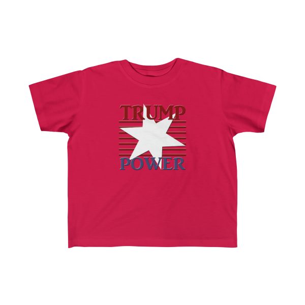 Kid's Fine Jersey Tee - TRUMP POWER - Image 15