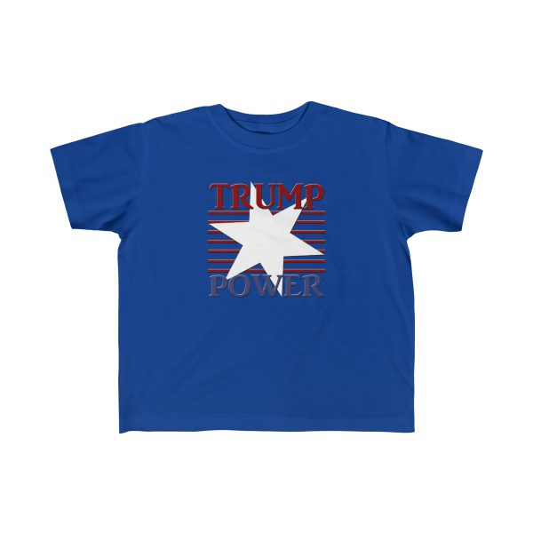 Kid's Fine Jersey Tee - TRUMP POWER - Image 9