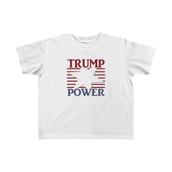 Kid's Fine Jersey Tee - TRUMP POWER - Image 3