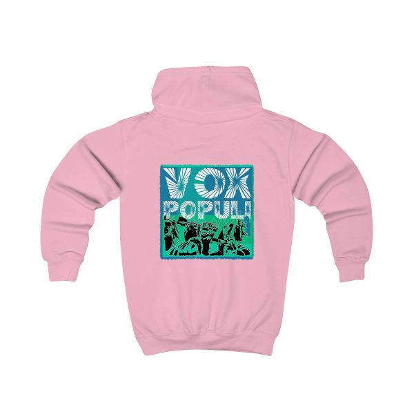 Kids Hoodie - VOX POPULI (Back Logo) - Image 21