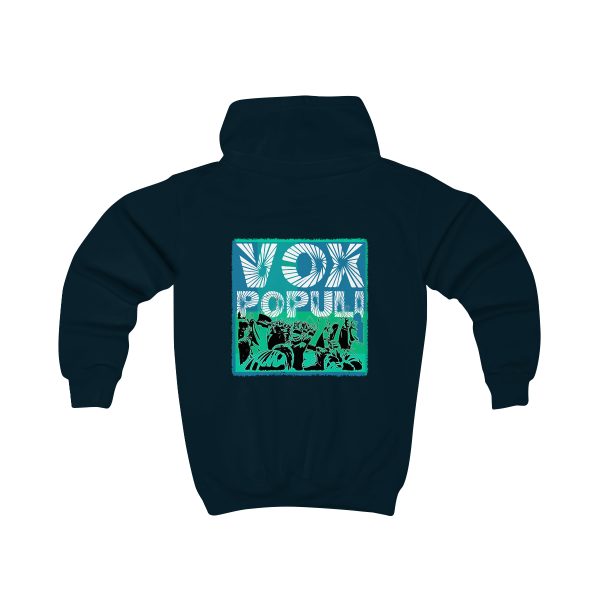 Kids Hoodie - VOX POPULI (Back Logo) - Image 17