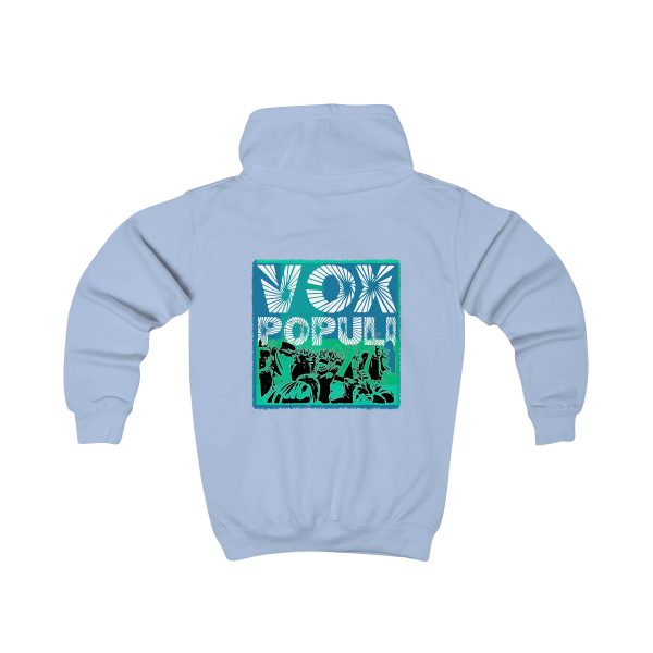 Kids Hoodie - VOX POPULI (Back Logo) - Image 11