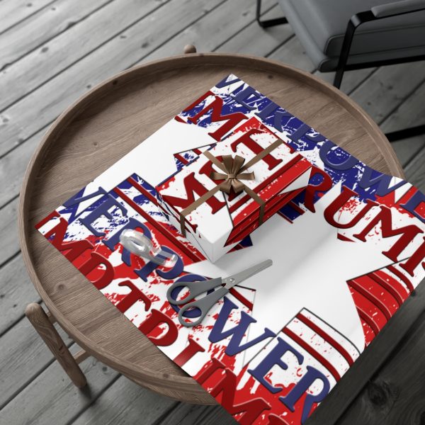 Gift Wrap Papers - TRUMP POWER - Stars and Stripes - Image 11