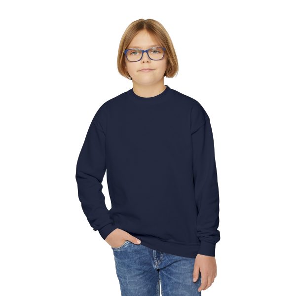Youth Crewneck Sweatshirt - VOX POPULI (Back Logo) - Image 4