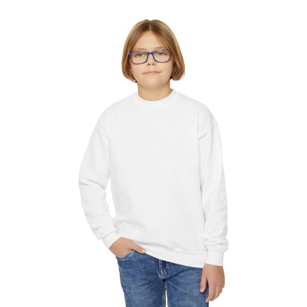Youth Crewneck Sweatshirt - VOX POPULI (Back Logo) - Image 9