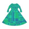 Women's Long Sleeve Dance Dress (AOP) - VOX POPULI - Image 3