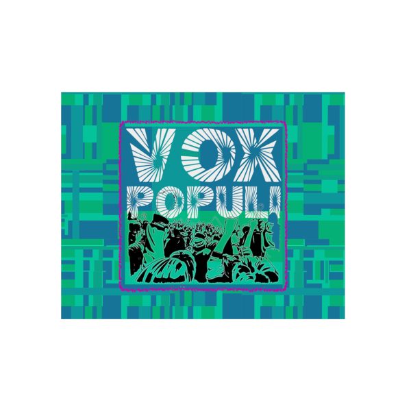 Aluminum Composite Panels - VOX POPULI Square Logo - Multi Turquoise BG - Image 17