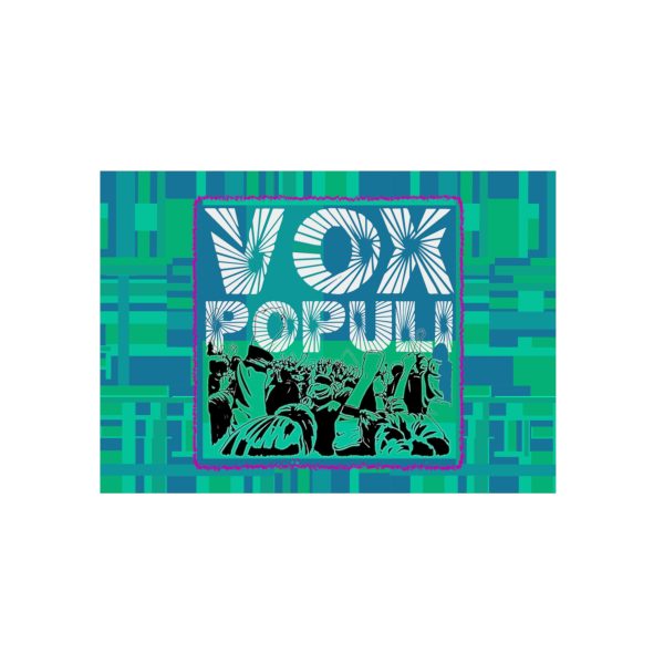 Aluminum Composite Panels - VOX POPULI Square Logo - Multi Turquoise BG - Image 13