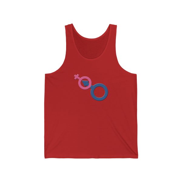 Unisex Jersey Tank - Man In Woman - Image 8