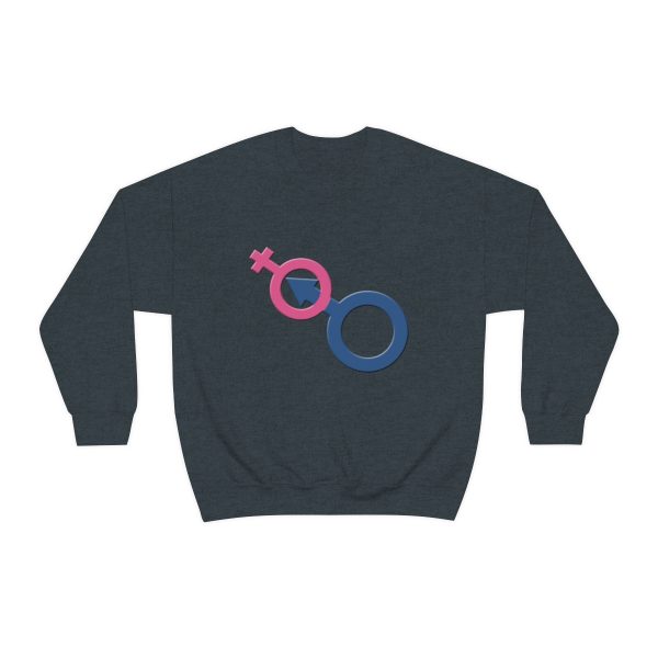 Unisex Heavy Blend™ Crewneck Sweatshirt - Man In Woman - Image 33