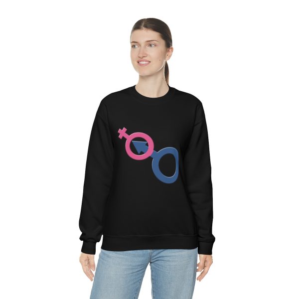 Unisex Heavy Blend™ Crewneck Sweatshirt - Man In Woman - Image 21