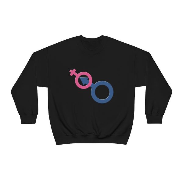 Unisex Heavy Blend™ Crewneck Sweatshirt - Man In Woman - Image 17