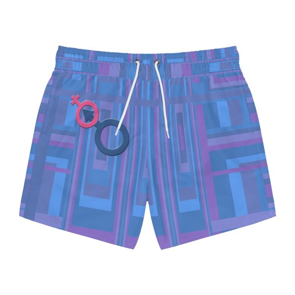 Swim Trunks (AOP) - Man In Woman - Image 14