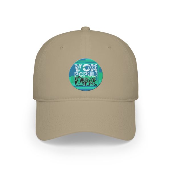 Low Profile Baseball Cap - VOX POPULI (Round Logo) - Image 2