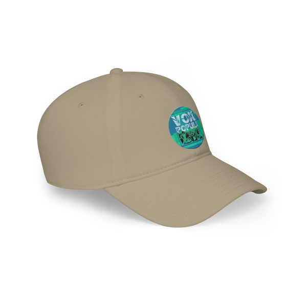 Low Profile Baseball Cap - VOX POPULI (Round Logo) - Image 4