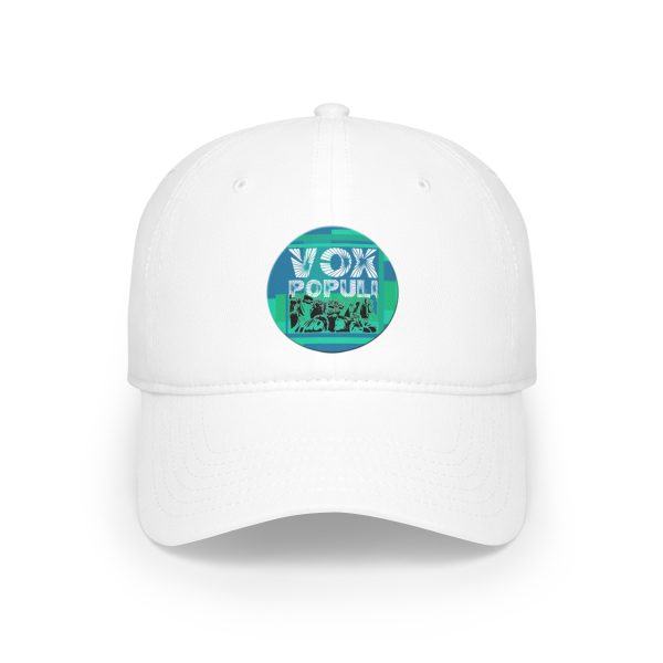 Low Profile Baseball Cap - VOX POPULI (Round Logo) - Image 6