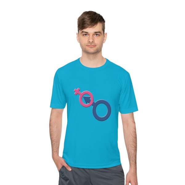Unisex Moisture Wicking Tee - Man In Woman - Image 23