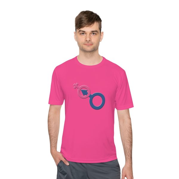 Unisex Moisture Wicking Tee - Man In Woman - Image 35