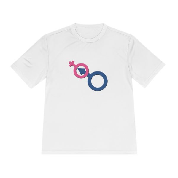 Unisex Moisture Wicking Tee - Man In Woman - Image 5