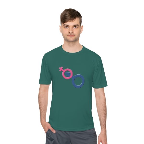 Unisex Moisture Wicking Tee - Man In Woman - Image 19