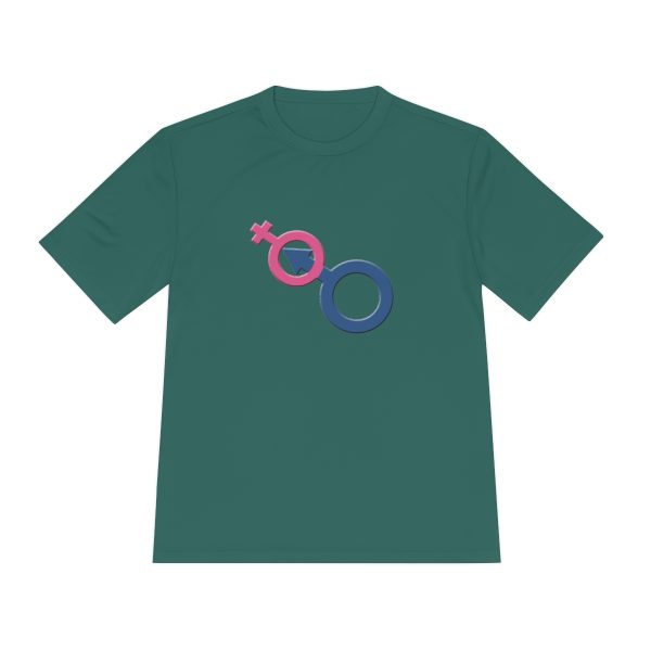 Unisex Moisture Wicking Tee - Man In Woman - Image 17