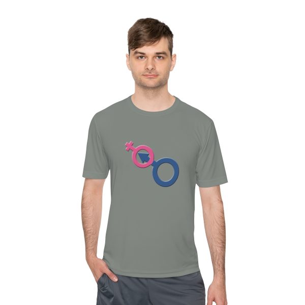 Unisex Moisture Wicking Tee - Man In Woman - Image 15