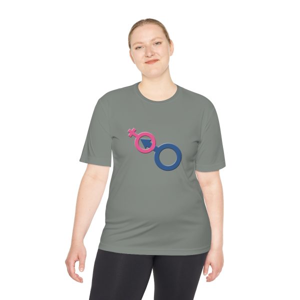 Unisex Moisture Wicking Tee - Man In Woman - Image 16