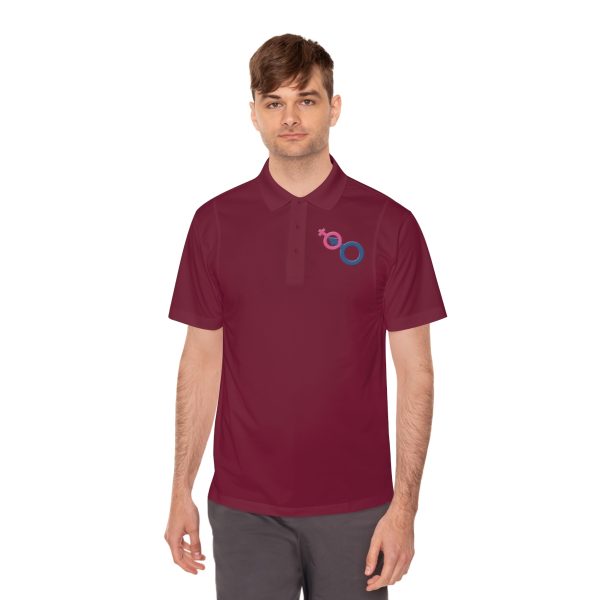 Men's Sport Polo Shirt - Man In Woman - Image 48