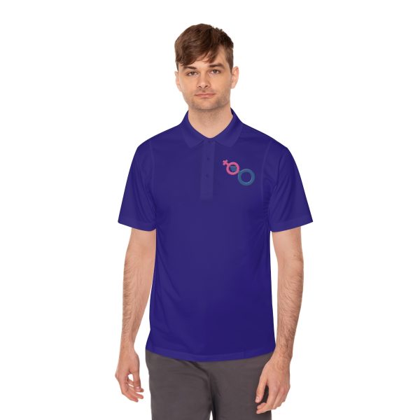 Men's Sport Polo Shirt - Man In Woman - Image 42