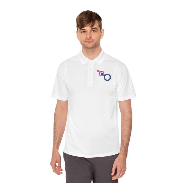 Men's Sport Polo Shirt - Man In Woman - Image 6