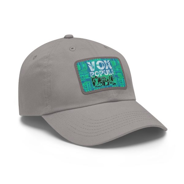 Dad Hat with Leather Patch (Rectangle) - VOX POPULI - Image 149