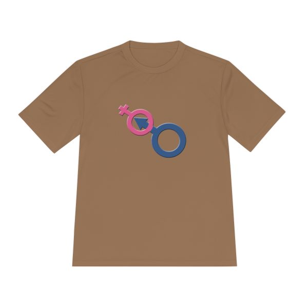 Unisex Moisture Wicking Tee - Man In Woman - Image 2