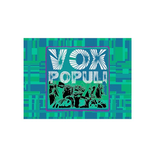 Aluminum Composite Panels - VOX POPULI Square Logo - Multi Turquoise BG - Image 9