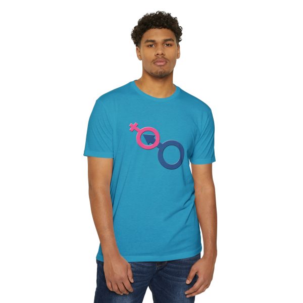 Unisex CVC Jersey T-shirt - Man In Woman - Image 39