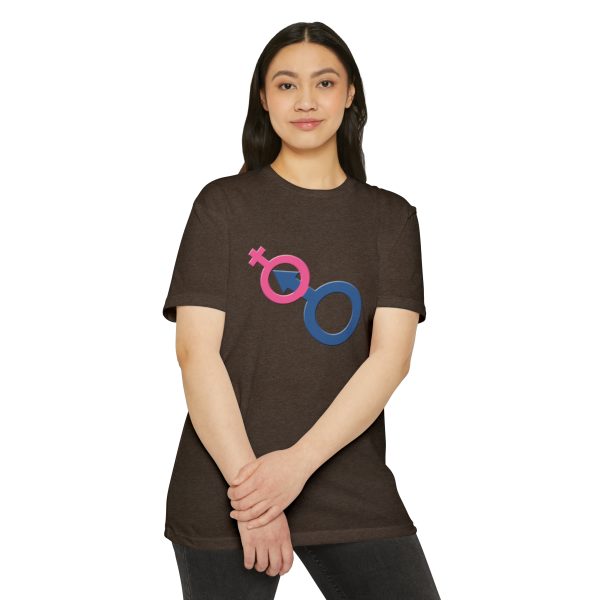 Unisex CVC Jersey T-shirt - Man In Woman - Image 28