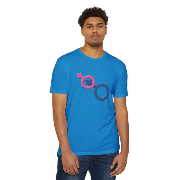 Unisex CVC Jersey T-shirt - Man In Woman - Image 60