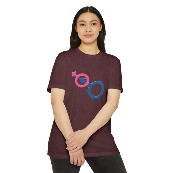 Unisex CVC Jersey T-shirt - Man In Woman - Image 84