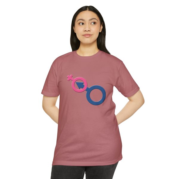 Unisex CVC Jersey T-shirt - Man In Woman - Image 64